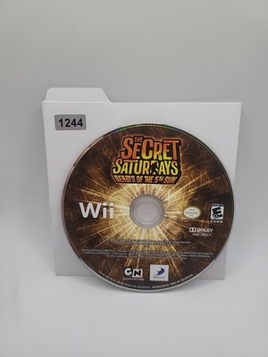 The Secret Saturdays: Beasts Of The 5th Sun Wii Game Disc Only NO USPS TRACKING