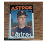 Topps 1986 Nolan Ryan Houston Astros #100 MLB Baseball Trading Card