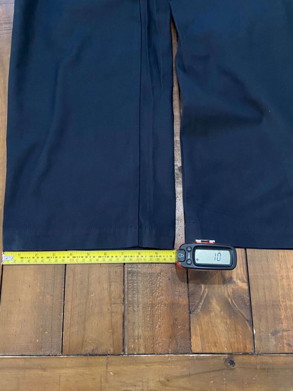 Uniqlo Cargo Pants Womens Large 31x30 Black utility lightweight Gorpcore Casual thumbnail 7