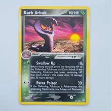 Dark Arbok 29/109 Uncommon EX Team Rocket Returns Pokemon Card 2004 NM