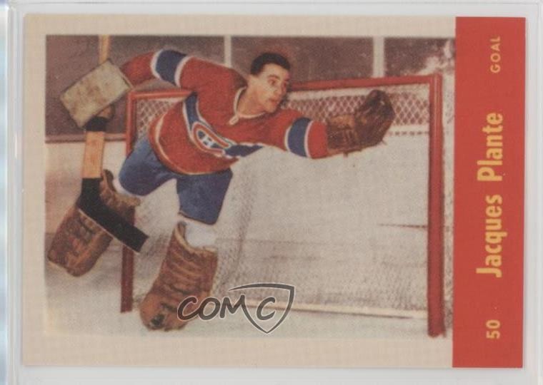 1992-93 Parkhurst Parkie Reprints Jacques Plante #PR-1 HOF 1i8