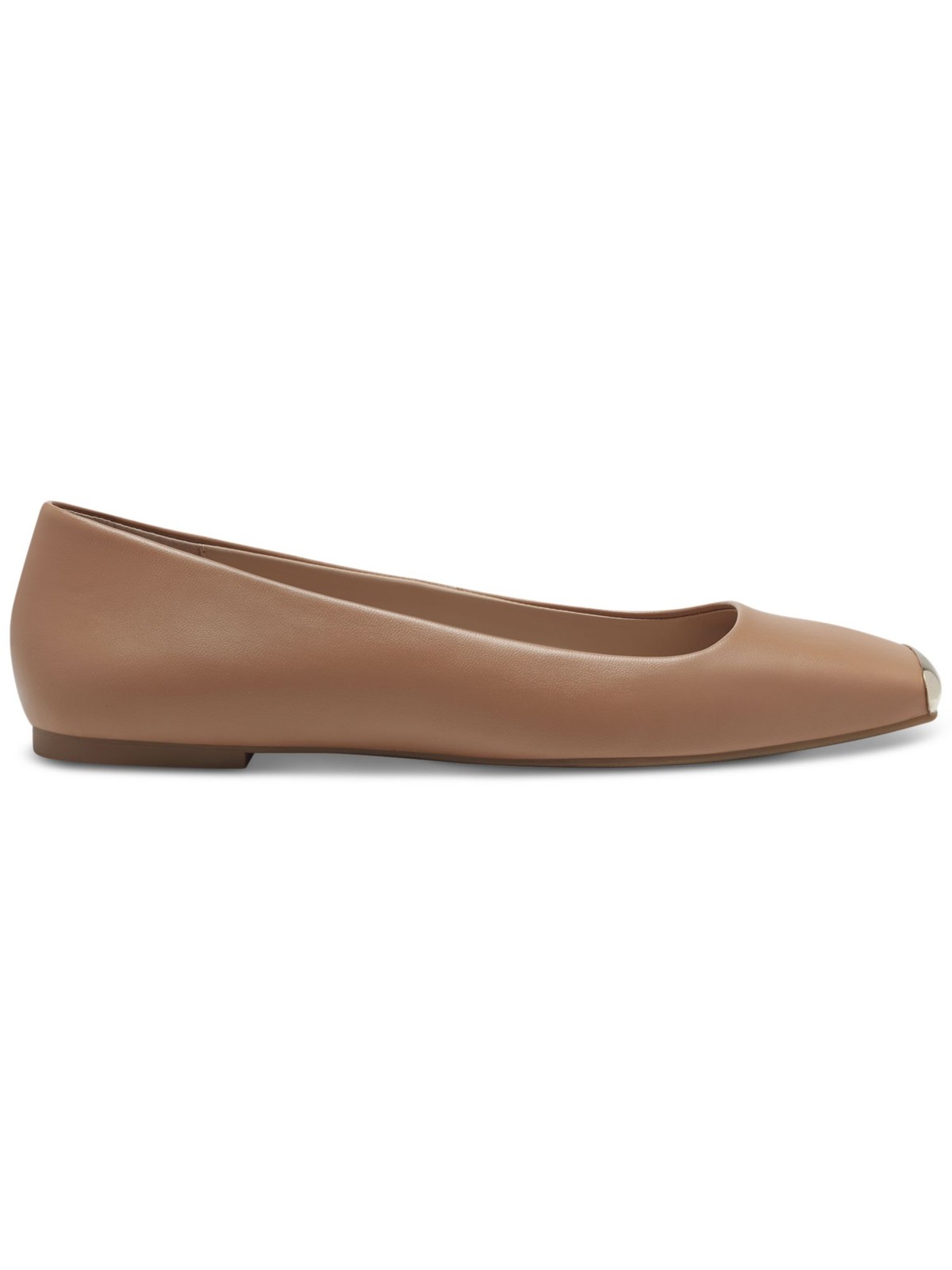 ALFANI Womens Beige Neptoon Square Toe Block Heel Slip On Flats Shoes 8 M 5490₽