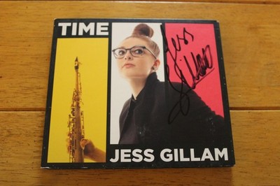 SIGNED Jess Gillam CD Time 2020 Classical Sax Decca Autograph Auto