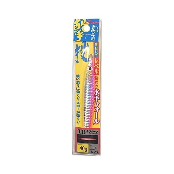 Owner (Owner) Metal Jig Lure Gjl-40 Strike Jig Level 40G Pink #1 31871 Japan