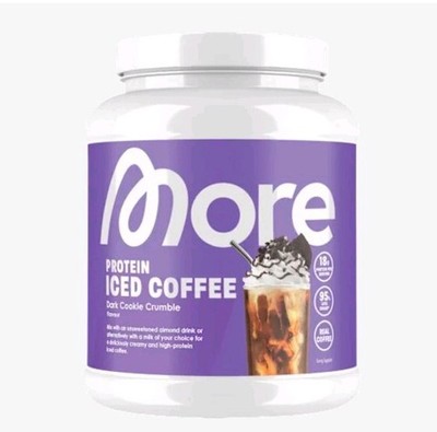 More Protein Iced Coffee Dark Cookie Crumble 500g neu in OVP - MHD 03/27