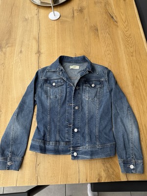 Da-Jeansjacke von Benetton, Größe M, blau