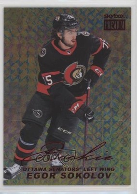 2021 Skybox Metal Universe 1998-99 Retro Star Rubies /50 Egor Sokolov #PP-43 o4u