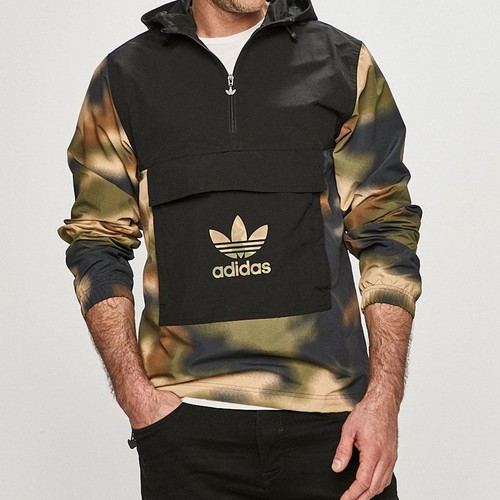 Adidas Originals Camo Windbreaker Herren Jacke GN1875 Windjacke Camouflage  | eBay