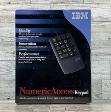 Vintage 2000 IBM 09N5546 Numeric Access Keypad USB Wired New Factory Sealed