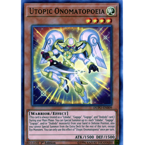 yugioh onomatopoeia deck DP23] Onomatopick : r/yugioh Effect Monster Rarity Onomatopoeia Deck 2022, ONOMAT FTK