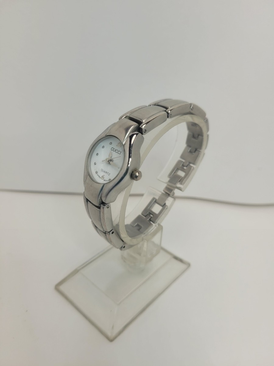Gucci 90001 Quartz Women's Watch Black Rectangular Dial