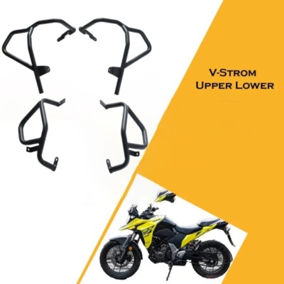 ''UPPER & LOWER CRASH GUARD'' FIT FOR SUZUKI V STORM 250