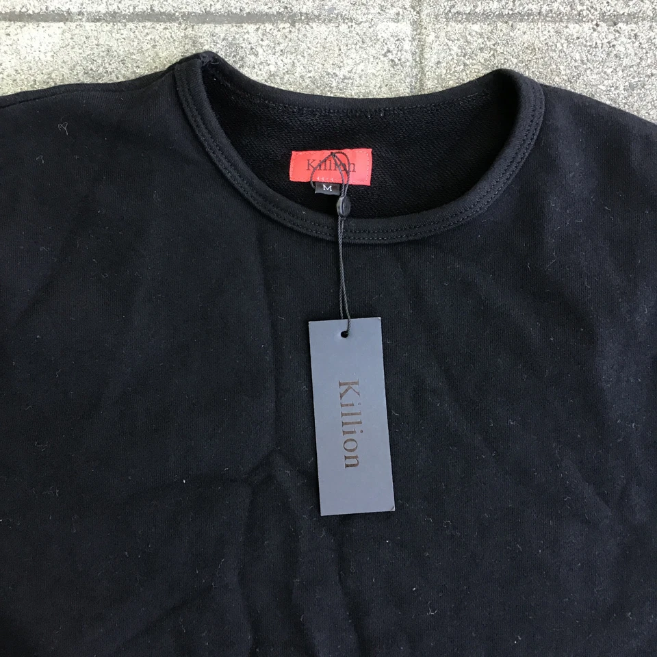 NWT Killion Short Sleeve Kangaroo Pocket Shirt Men Medium Black - Image 3 of 4