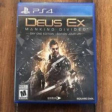 Sony Playstation 4 PS4 Deus Ex: Mankind Divided Square Enix 2016