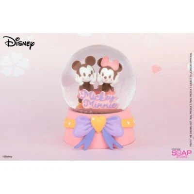 Soap Studio Figur: Disney Cherry Blossom - Mickey Minnie Snow Globe - Bild 1 von 4