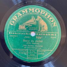 OTTO REUTTER, "Bevor du sterbst" Couplet