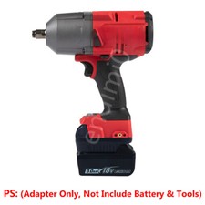1x Adapter Upgarde for Makita 18V Battery to for Milwaukee M18 Cordless Tools
