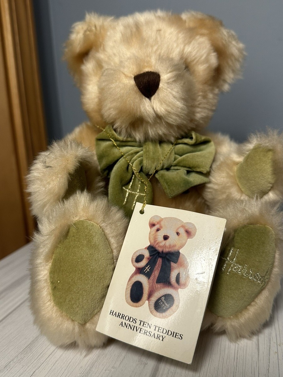 Vintage Harrods 1995 “Ten Teddies” Andrew Bear Plush Stuffed Toy