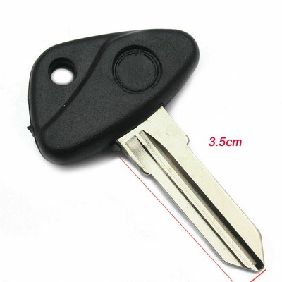 2PC Motorcycle Black Blank Key Uncut For BMW R850R R1100S R1100RS - Foto 2