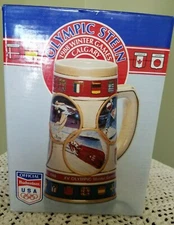 Anheuser-Busch Official Olympic Stein 1988 Winter Games Calgary