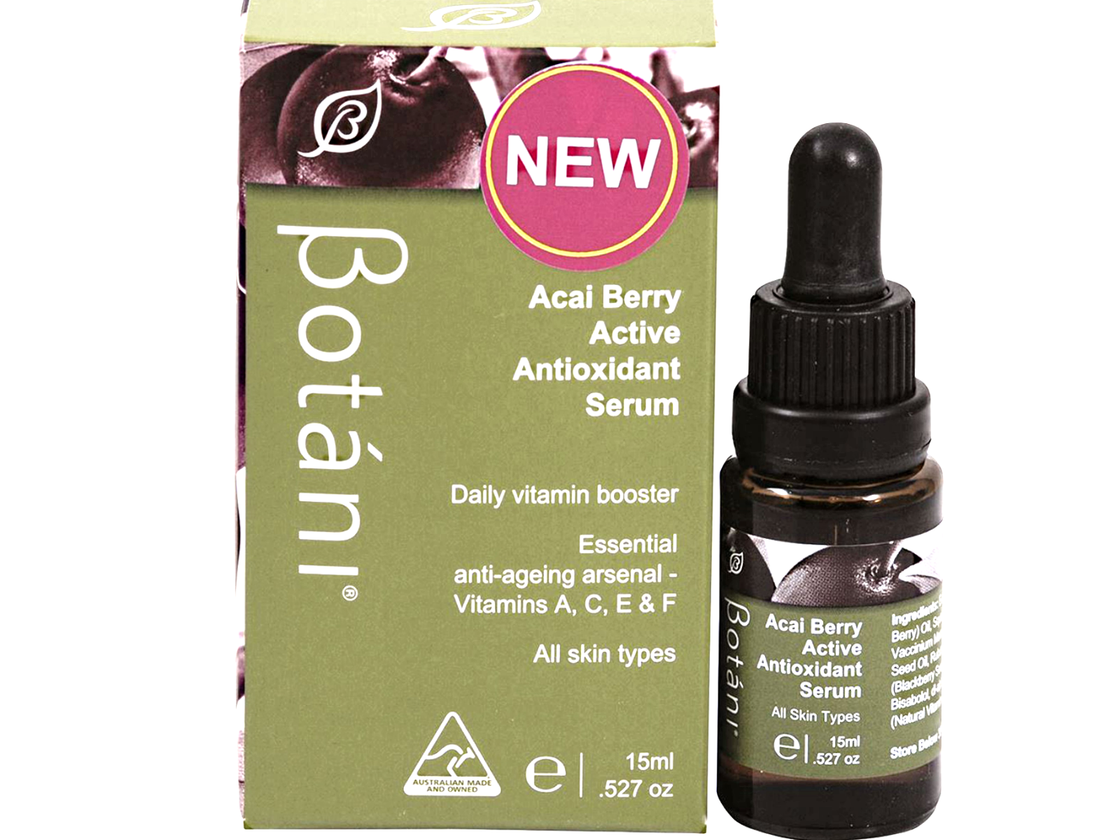 botani acai berry active antioxidant serum