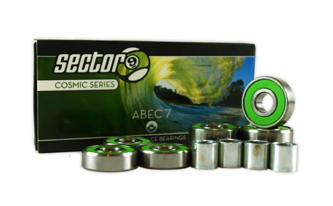 Sector 9 COSMIC SERIES ABEC 7 Performance Skateboard Longboard Bearings
