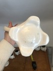 Vintage Holland Mold Elegant Ceramic Tea Pot 11.5” Set Cups Beige/White & Gray — photo 10