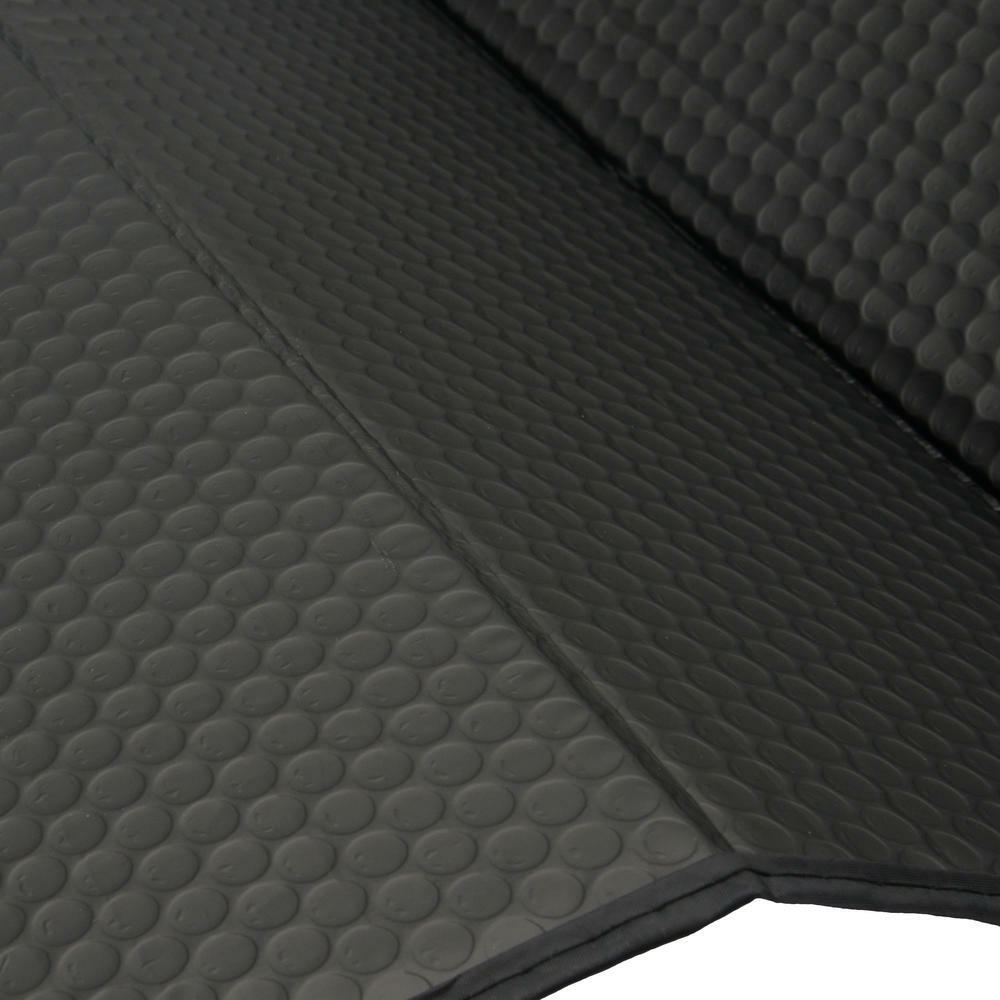 Foldable Car Window Sun Shade Visor – Black Reflective Foil (Universal Size)