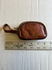 womens leather coin purse small (2 PACK) COLOR BLACK ONLY