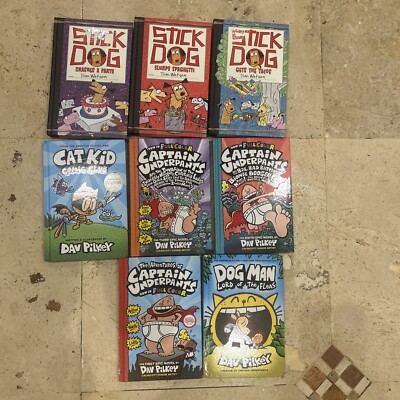 新品Dav Pilkey18冊DOGMANドッグマンキャットキッド洋書 Dog Man & Cat