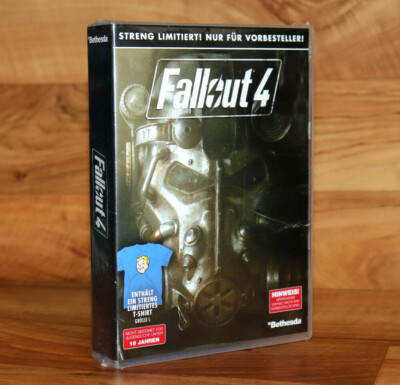 Fallout 4 limited Preorder Box Contains T-Shirt Xbox One PS4 Collectible NO GAME