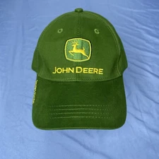 John Deere - Owner's Edition Green Strapback Baseball Cap Farmer Tractor Hat