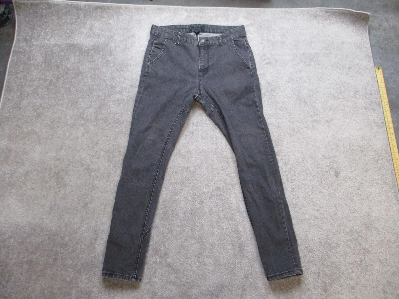 Jean homme Rue 21 31x29 super skinny gris denim suprême flex