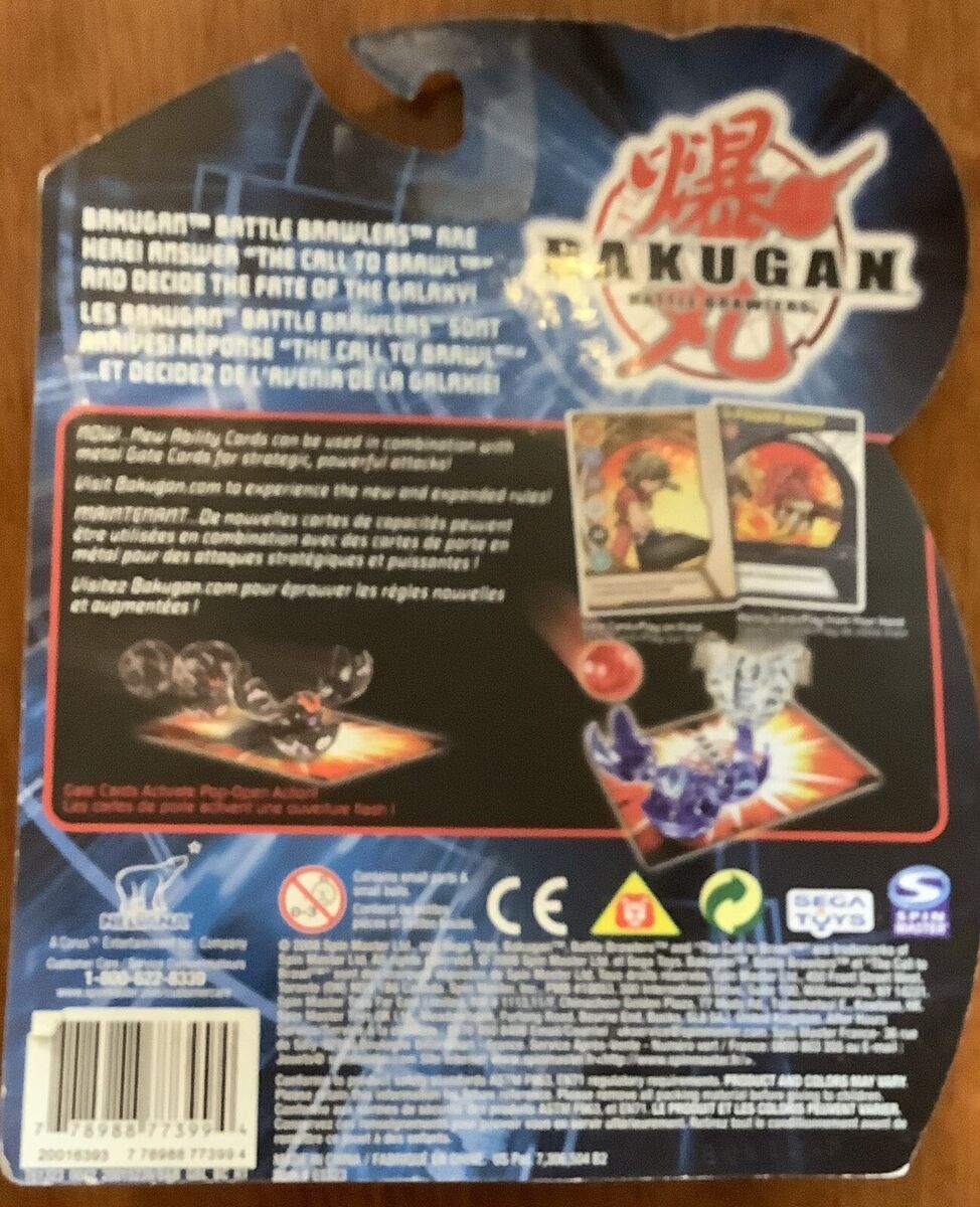 BAKUGAN ORIGINAL 2008 BAKUPEARL Series B2 BOOSTER PACK Pyrus BAKUGAN ORIGINAL 2008 BAKUPEARL Series B2 BOOSTER PACK Pyrus