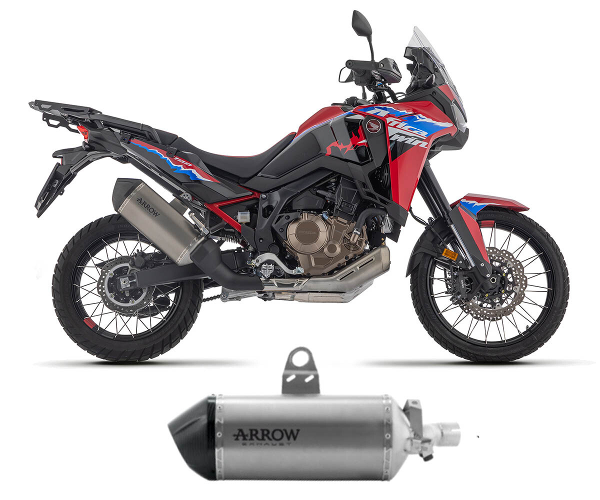 Exhaust Racing Muffler Sonora ARROW titan carby Honda AFRICA TWIN CRF 1100L 2024