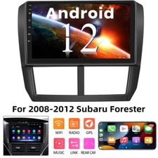  9" For Subaru Forester 2008-2012 Android 12 GPS Car Stereo Head Unit Radio Navi