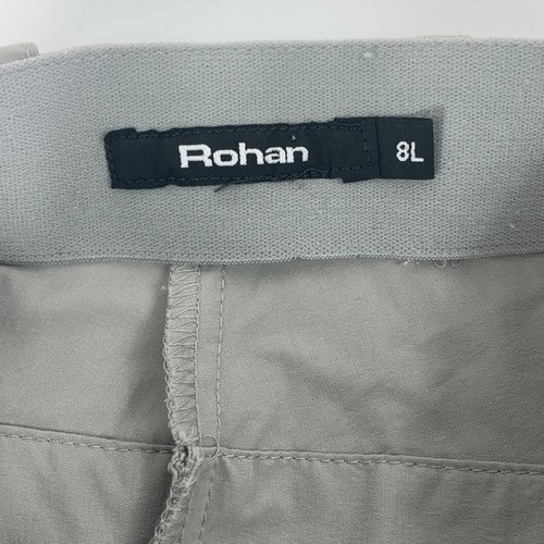 Rohan Stretch Bags Trousers 8L W29 L32 Grey Walking Hiking UV Sun Protection - Picture 2 of 18
