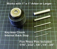 Arbor Press Magnetic Pin Press 3/8" Chuck Tool, APMT0.375 (was APMT2)