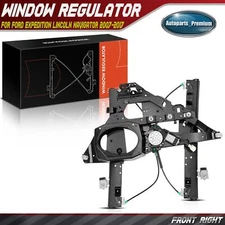 Front Right Window Regulator w/ Motor 2-Pin for Ford Expedition Navigator 07-17 