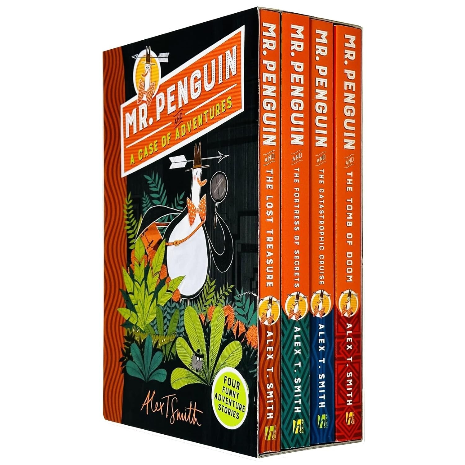 Mr. Penguin and A Case of Adventure Series 4 Books Box Set By Alex T Smith Paper