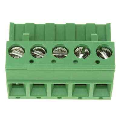TERM BLOCK STECKER 5POS STR 5,08MM