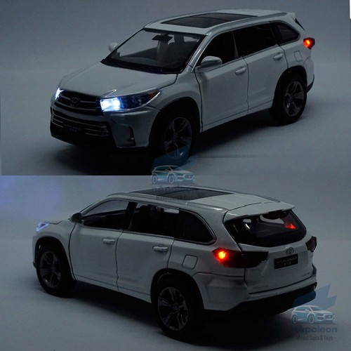 1:32 Toyota Highlander Modell Auto Legierung Druckguss Spielzeug Fahrzeug Sammlung Kinder Geschenk - Bild 12 von 15
