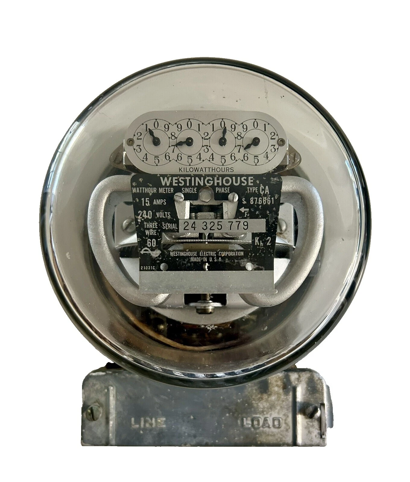 Medidores de uso eléctrico CA Westinghouse