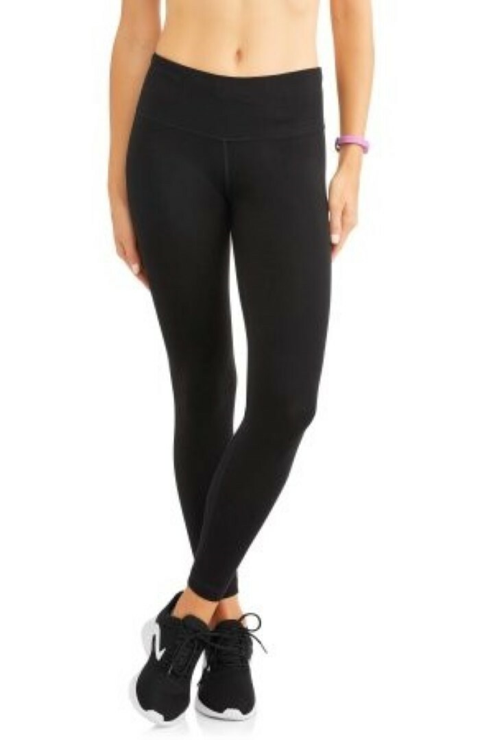 Athletic Works 18150 Women's DriWorks Active Sport Cotton Seamed Ankle Tight