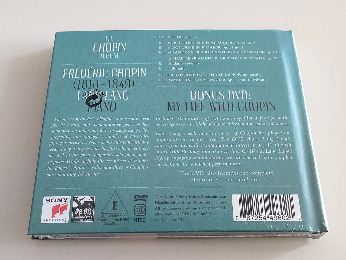 LANGLANG The Chopin Album [Deluxe Edition] (CD+DVD, Oct-2012, 2