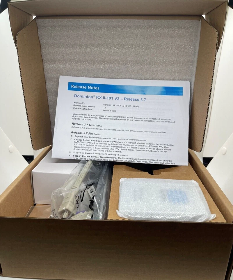 Raritan Dominion DKX2-101-V2 IP KVM Switch Neu im Karton - Bild 2 von 4