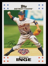 2007 Topps Opening Day Brandon Inge #83 Detroit Tigers Baseball Card