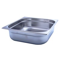Acmax Gn 2/3 GastronormbehäLter Gn BehäLter Edelstahl 6,5 Liter Tief 100 Mm Gast