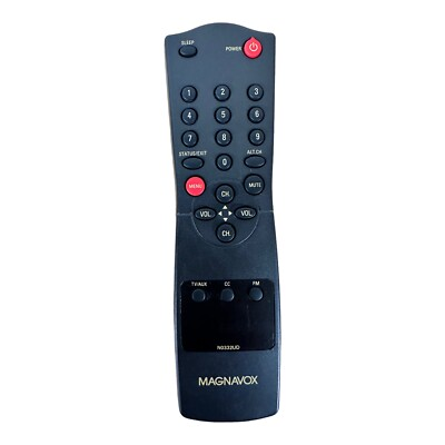 #ad Magnavox Remote Control N0332UD Replacement Black Has Been Tested $13.15