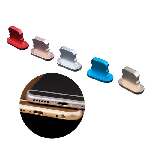 5PCS Universial Smart Phone Metal Plug Stopper Cover Charging Plug For (Mixed - 第 10/12 張圖片